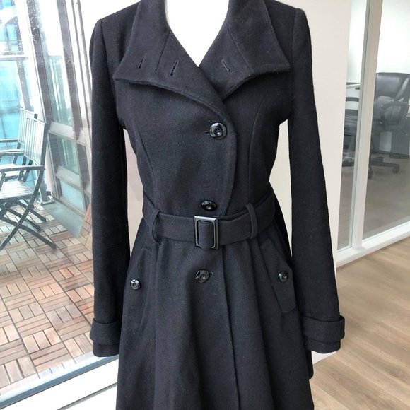🗻 Tailored Wool Coat - XS - Picture 1 of 2
